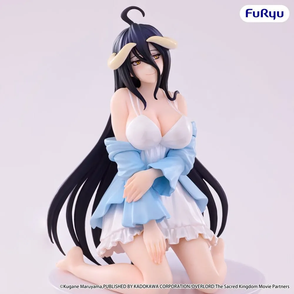 Overlord Noodle Stopper PVC Figure Albedo Loungewear Pearl White Ver. 12 cm